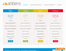 Tablet Screenshot of ambero.lv