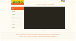 Desktop Screenshot of ambero.de